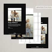 "Holiday Terrace" - Holiday Cards in Ink by Baumbirdy - Back of Card Options