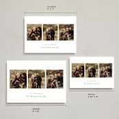 "Very Merry Trio" - Holiday Cards in Snow by Heather Cairl - Formats Available