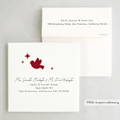 "Plaster" - Holiday Cards in Cherry Cordial by 2birdstone - FREE Recipient Addressing