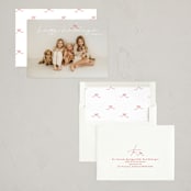 "little cute bow" - Holiday Cards in Holly by Phrosné Barwood - Assembled