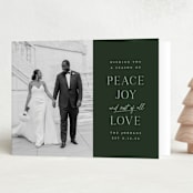 "Most of All" - Holiday Cards in Pine by Heather Cairl - Folded Card