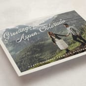 "Globetrotting Greetings" - Holiday Cards in Eggnog by Randi Cirelli - Detail