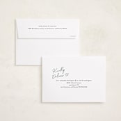 "Scripted Trio" - Holiday Cards in Evergreen by Pixel and Hank - FREE Recipient Addressing