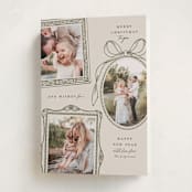 "Victorian" - Holiday Cards in Olive by Meagan Christensen - Folded Card