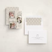 "Victorian" - Holiday Cards in Olive by Meagan Christensen - Assembled