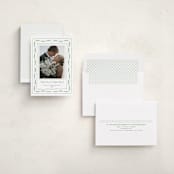 "Nostalgic Ribbon Border" - Holiday Cards in Elf Shoes by Erika Firm - Assembled