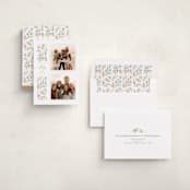 "Sedgwick" - Holiday Cards in Snow by Jennifer Wick - Assembled