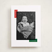 "Borderly" - Holiday Cards in Elf by Jelena Vuletic - Front