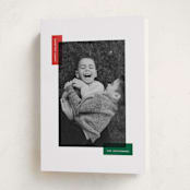 "Borderly" - Holiday Cards in Elf by Jelena Vuletic - Folded Card