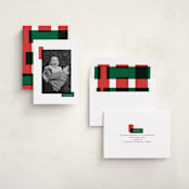 "Borderly" - Holiday Cards in Elf by Jelena Vuletic - Assembled