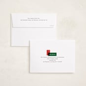"Borderly" - Holiday Cards in Elf by Jelena Vuletic - FREE Recipient Addressing