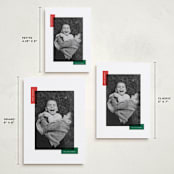 "Borderly" - Holiday Cards in Elf by Jelena Vuletic - Formats Available