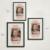 "Cheerful Stack" - Holiday Cards in Mistletoe by Ekko Studio - Formats Available