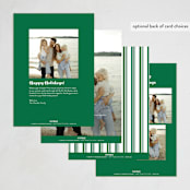 "Sleighing It" - Holiday Cards in Elf by Corinne Malesic - Back of Card Options