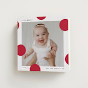"Pompom" - Holiday Cards in Snow by Blustery August - Folded Card