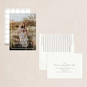 "Framer" - Holiday Cards in Snow by Amy Kross - Assembled