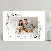 "Holiday Botanical" - Holiday Cards in Balsam by Susan Moyal - Front