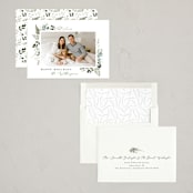 "Holiday Botanical" - Holiday Cards in Balsam by Susan Moyal - Assembled