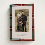 "Highland Holiday" - Holiday Cards in Antique by Olivia Kanaley Inman - Folded Card
