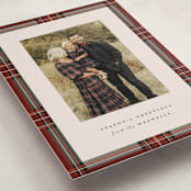 "Highland Holiday" - Holiday Cards in Antique by Olivia Kanaley Inman - Detail