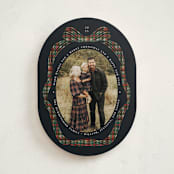 "Angelina" - Holiday Cards in Licorice by Pati Cascino - Front