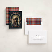 "Angelina" - Holiday Cards in Licorice by Pati Cascino - Assembled