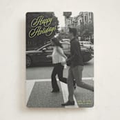 "neon vintage" - Holiday Cards in Mistletoe Glow by JoAnn Jinks - Front