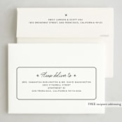 "Analogue" - Holiday Cards in Pudding by Creo Study - FREE Recipient Addressing