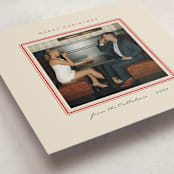"Vintage photo" - Holiday Cards in Cardinal by Claire - Detail