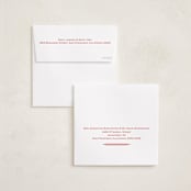 "Vintage photo" - Holiday Cards in Cardinal by Claire - FREE Recipient Addressing