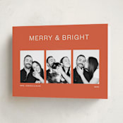 "Bright Trio" - Holiday Cards in Terracotta by seulghi - Folded Card