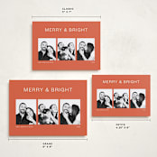 "Bright Trio" - Holiday Cards in Terracotta by seulghi - Formats Available