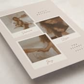 "polaroid trio" - Holiday Cards in Cookie Dough by Adelyn T. - Detail