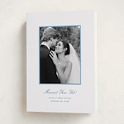 "Galerie" - Holiday Cards in Lake by Megan Davis - Folded Card