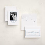 "Galerie" - Holiday Cards in Lake by Megan Davis - Assembled