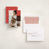 "Off the Grid" - Holiday Cards in Candied Apple by Annie Clark - Assembled