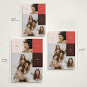 "Off the Grid" - Holiday Cards in Candied Apple by Annie Clark - Formats Available