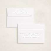"Speculaas" - Holiday Cards in Coal by Blustery August - FREE Recipient Addressing