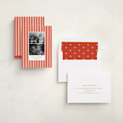 "Striped Snaps" - Holiday Cards in Candy Cane by Bethan - Assembled