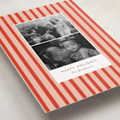 "Striped Snaps" - Holiday Cards in Candy Cane by Bethan - Detail