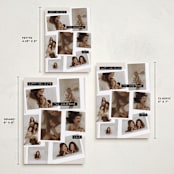 "Uniquely Us" - Holiday Cards in Marshmallow by Claudia Orengo - Formats Available