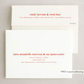 "good times ahead" - Holiday Cards in Snow by Sarah Curry - FREE Recipient Addressing