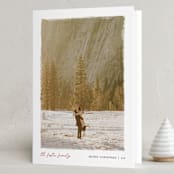 "Edgy" - Holiday Cards in Holly by Pixel and Hank - Folded Card