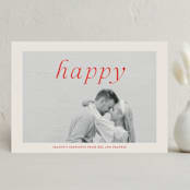 "Frankly" - Holiday Cards in Cardinal by Ani Somi - Front