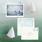 "Aquarelle" - Holiday Cards in Ash by cambria - Assembled