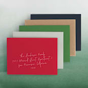 "Aquarelle" - Holiday Cards in Ash by cambria - Premium Envelope Options