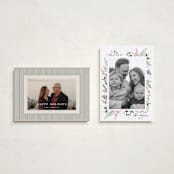 "Always Merry" - Holiday Cards in Candy Cane by Susan Moyal - Photo Orientation Options
