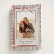 "Holiday Wrap" - Holiday Cards in Moss by Chris Griffith - Folded Card