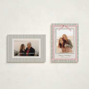 "Holiday Wrap" - Holiday Cards in Moss by Chris Griffith - Photo Orientation Options