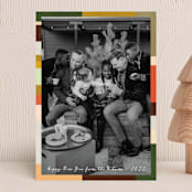 "Plaidish frame" - Holiday Cards in Bushwick by Claire - Front